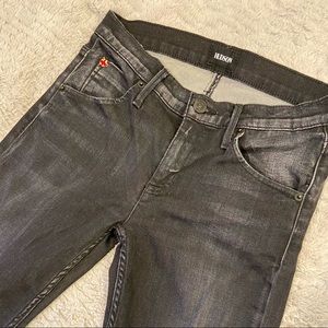 Hudson grey wash skinny jeans